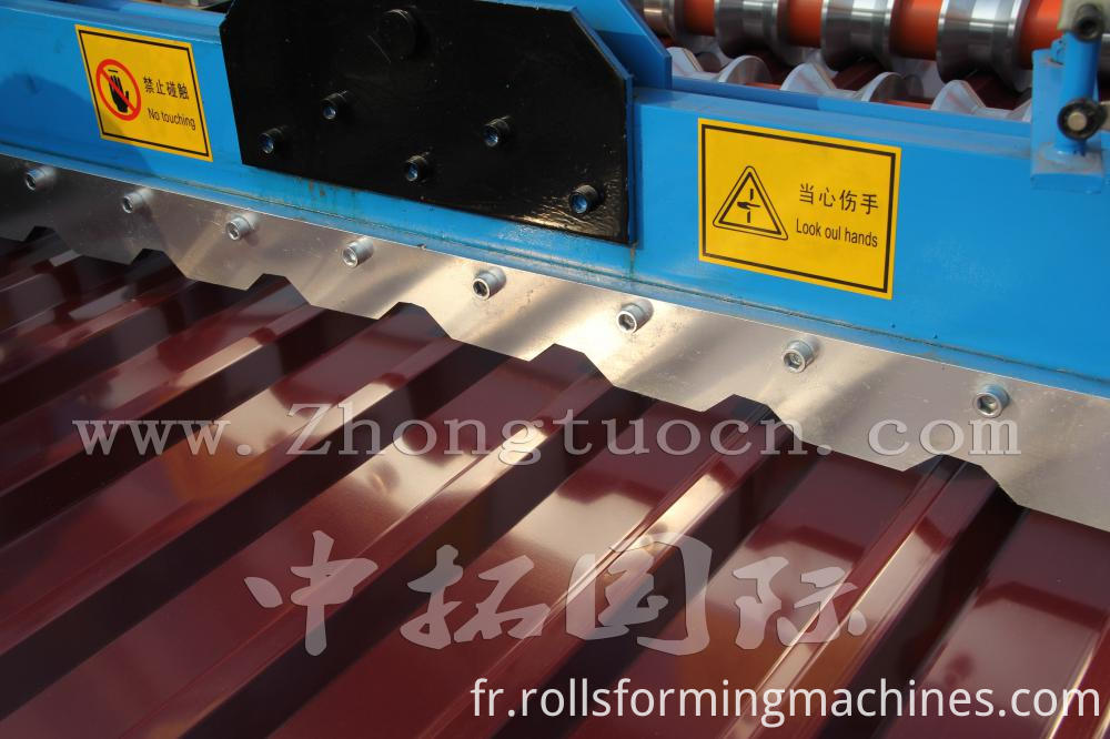 Formeurs de rouleaux de toiture en métal en aluminium Aluminium Metal Roofing Roll Formers